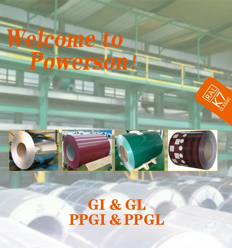 Prepainted Steel Coils/PPGI Galvanized Steel Coil/Color Coated Steel Coil