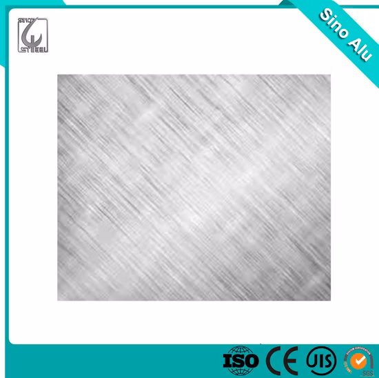Feuerfestes Aluminiumpaneel/Blech in einfarbigem Metallic-Silber