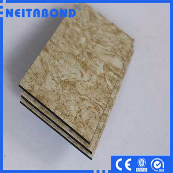 PE PVDF 4 mm Aluminium-Verbundplatte Acm ACP Außenwandverkleidung ACP Niedriger Preis